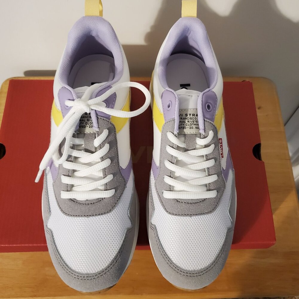 Levi's Womens Oats 2 Casual Trainer Sneakers--size 8.5